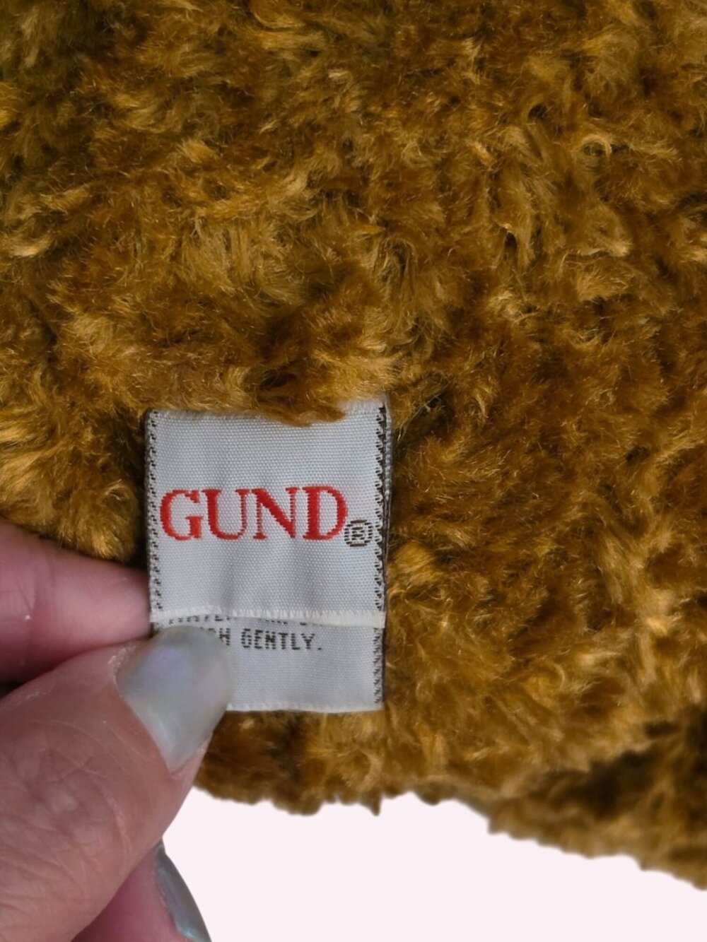 GUND “Doodle” Teddy Bear 16” Plush #6460 w/ Tags | DISCONTINUED | Rotating Head - Picture 8 of 8